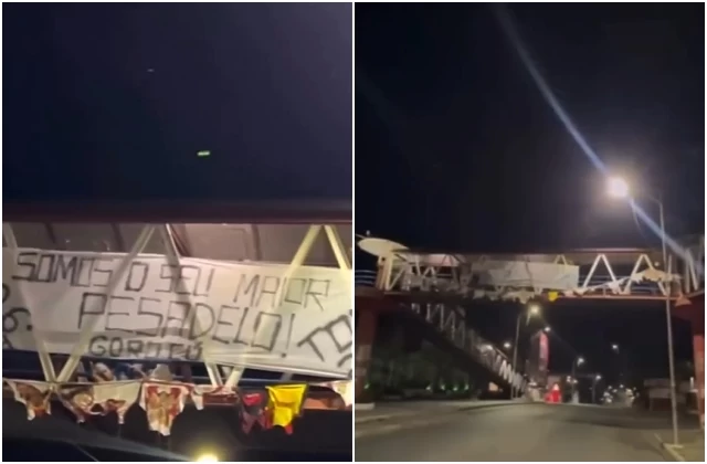 Bamor faz ‘varal’ com camisas da TUI em Candeias