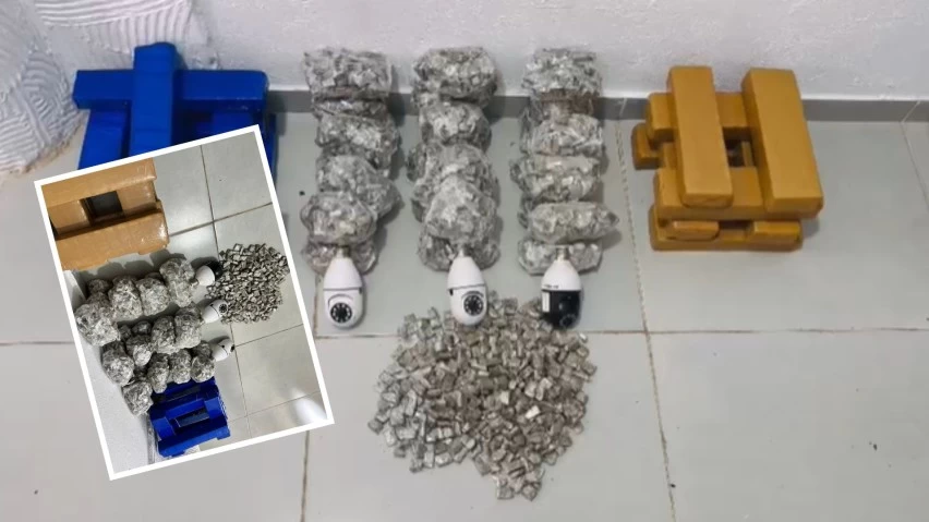 Drogas e câmeras clandestinas são encontradas pela PM em Itacaré
