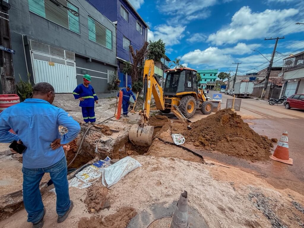 Obra de microdrenagem no Parque Santa Rita chega a 85% de execução -