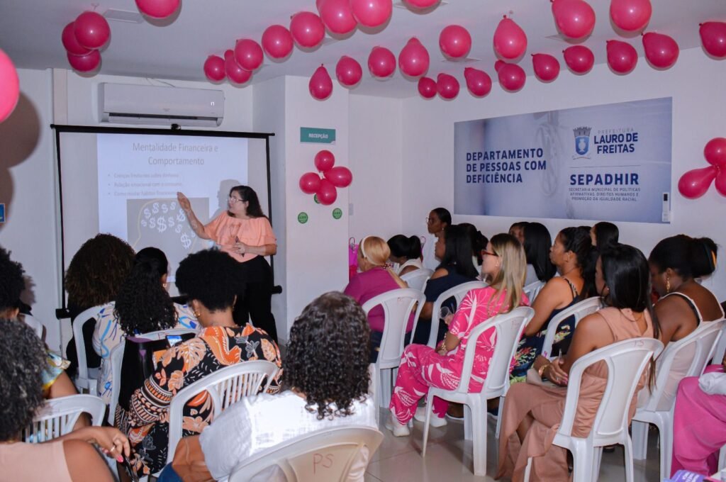 WorkShop Elas São D+ fortalece empreendedorismo e autonomia financeira em Lauro de Freitas -
