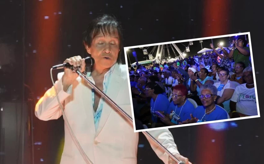 800 idosos de abrigos da prefeitura curtem Roberto Carlos no ‘gargarejo’