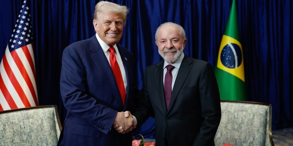 "Muito coisa boa resultará desta parceria", diz Trump sobre Lula