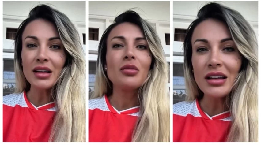 Andressa Urach ignora críticas e cita Bíblia em vídeo após polêmica com filho