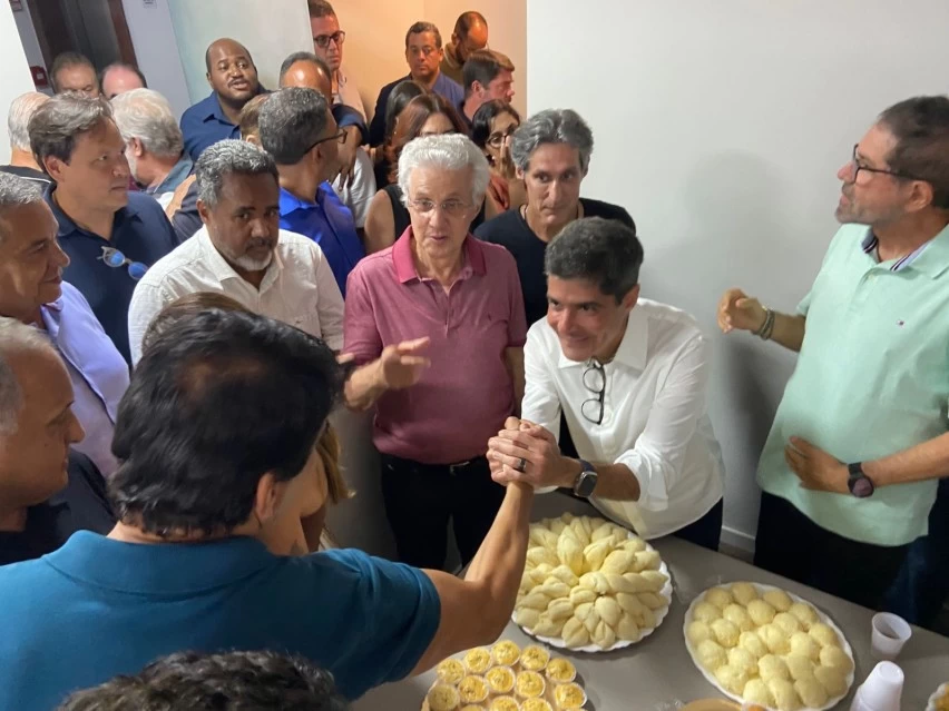 Cláudio Cajado no aniversário de ACM Neto