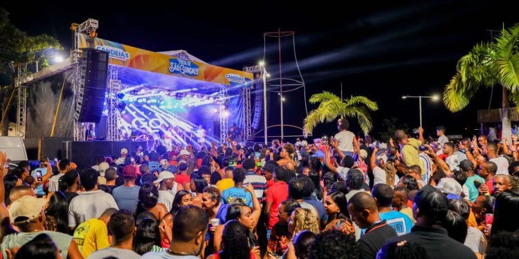 Netto Brito, Rei dos Faixas, Alex Maxx na Festa de São Gonçalo