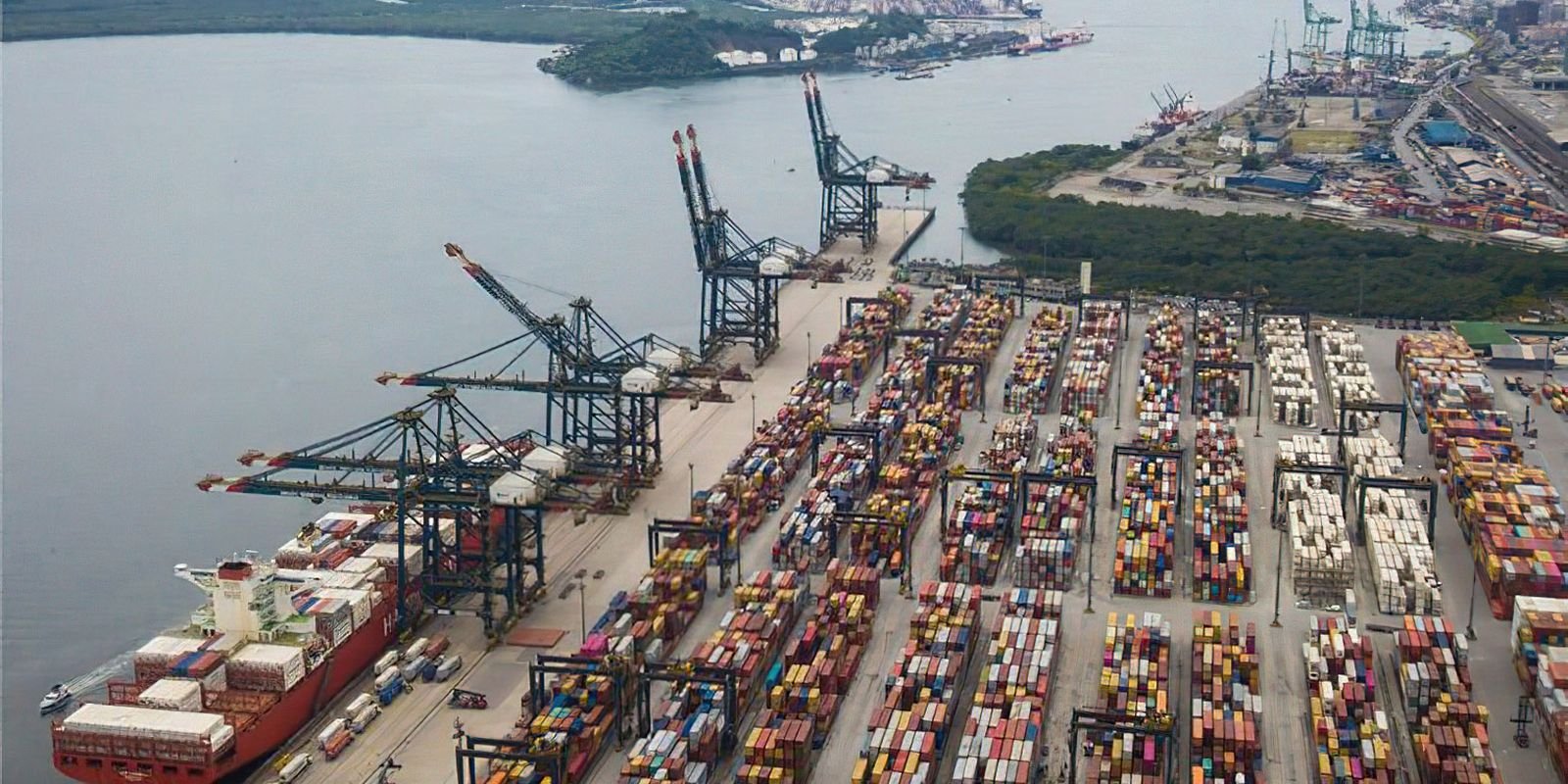Porto de Santos registrou em 2025 maior movimentação de sua história