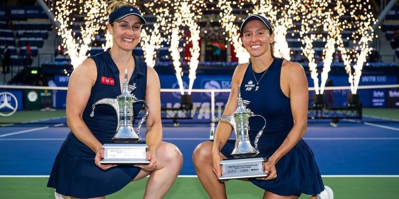 Luisa Stefani e Gabriela Dabrowski conquistam WTA 1000 de Dubai
