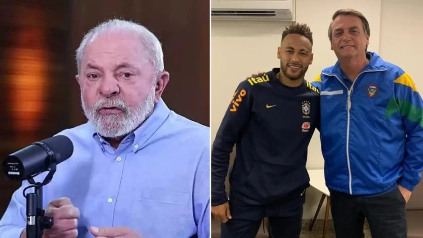 Lula faz coro contra Neymar na Seleção Brasileira