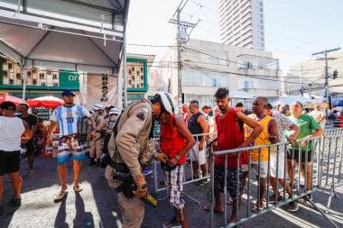 Portais de abordagem da PM reforçam segurança e já funcionam como acesso ao Furdunço em Salvador | SECOM