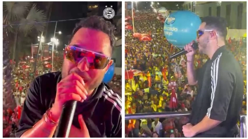 VAI PRA CIMA ESQUADRÃO! Tomate homenageia o Bahia no Carnaval e emociona torcedores