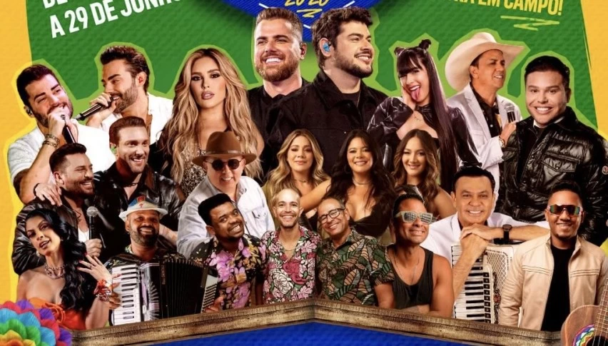 SELEÇÃO DE ARTISTAS! Em clima de Copa, Porto Seguro anuncia atrações do São João 2026
