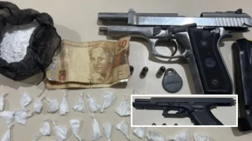 Dois morrem e armas são apreendidas em Caldeirão Grande; saiba detalhes