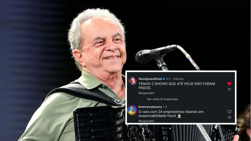Flávio José cobra Jerônimo por shows atrasados