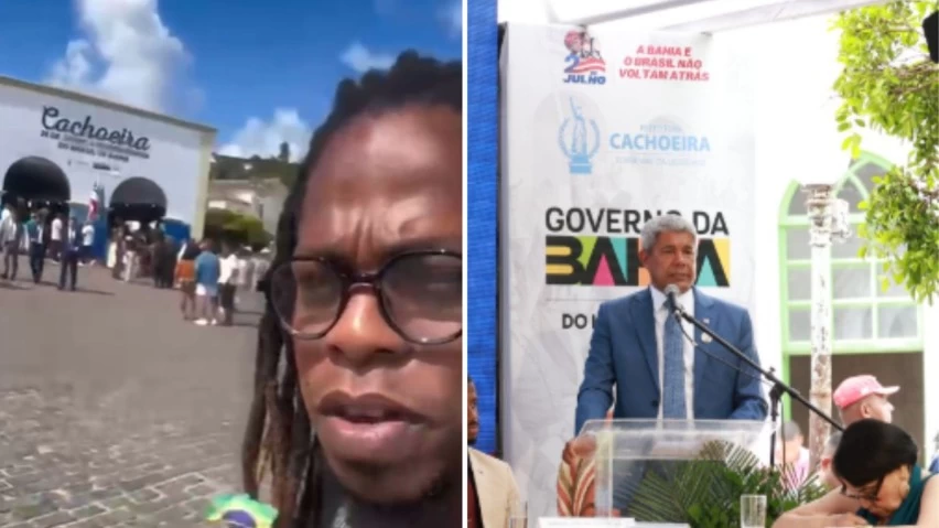 Influenciador diz que agenda de Jerônimo em Cachoeira foi “um fiasco”