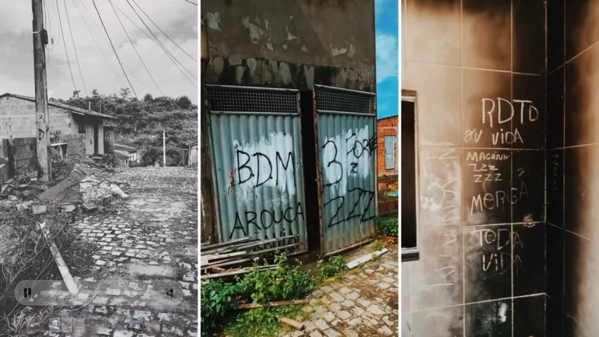 SÓ O BDM NA PISTA! Com Estado ausente e guerra de facções, bairro de Maragogipe vive êxodo silencioso