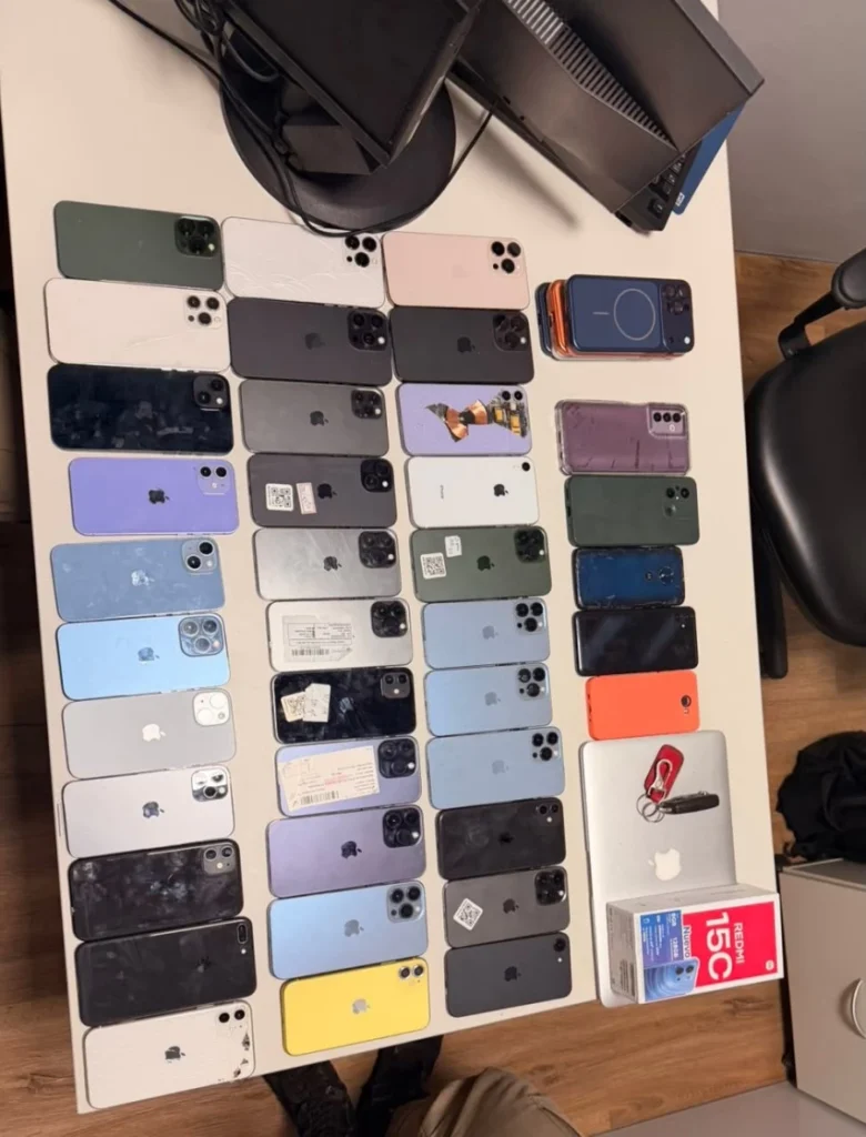 PM recupera carga de iPhones avaliada em R$ 180 mil e localiza carro roubado
