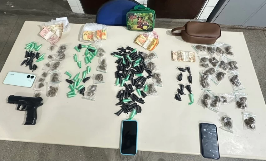 QUARTETO DO CRIME! Homens são presos com drogas em Candeias