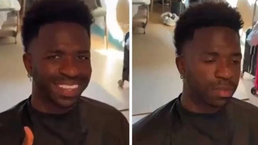 Vini Jr. muda visual durante viagem à Itália e recebe elogios nas redes sociais