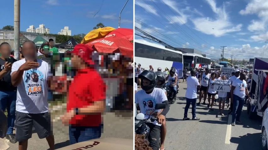 Família de Léo Lanches xingada por petistas e barrada na convenção de Jerônimo