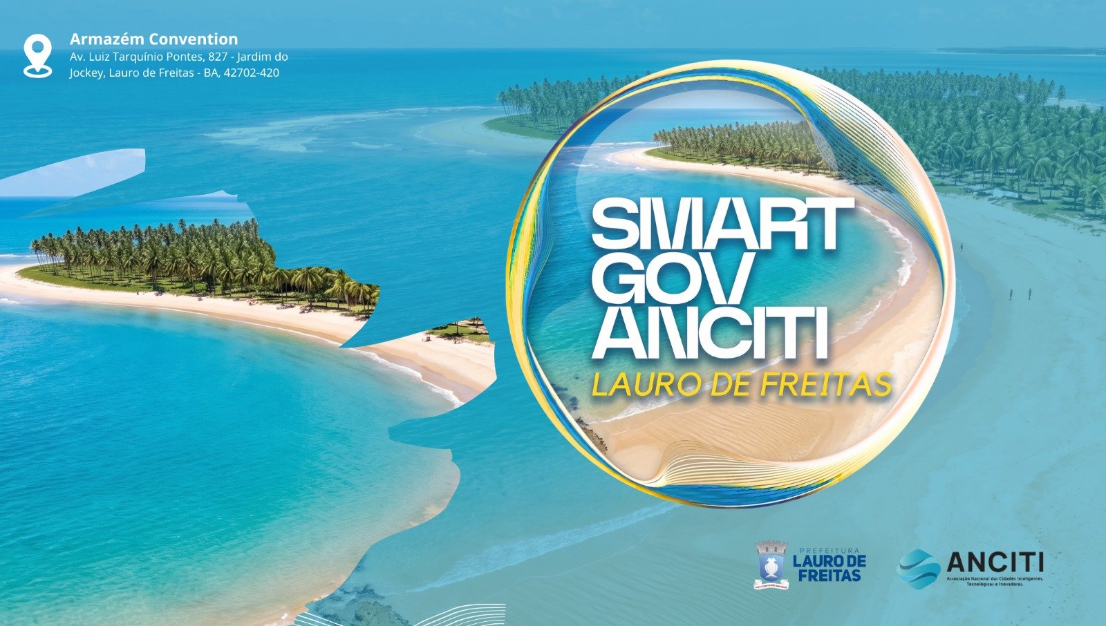 Lauro de Freitas se torna a capital da gestão pública inteligente com a realização do SMART GOV ANCITI -