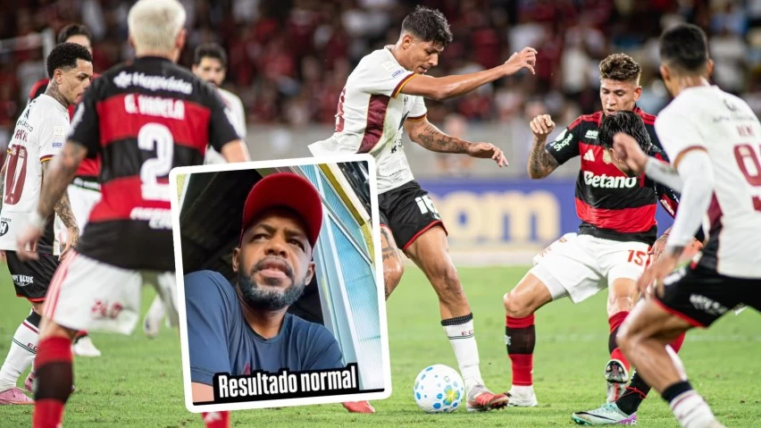 Obina comenta derrota do Vitória para o Flamengo e pede foco na Copa do Brasil