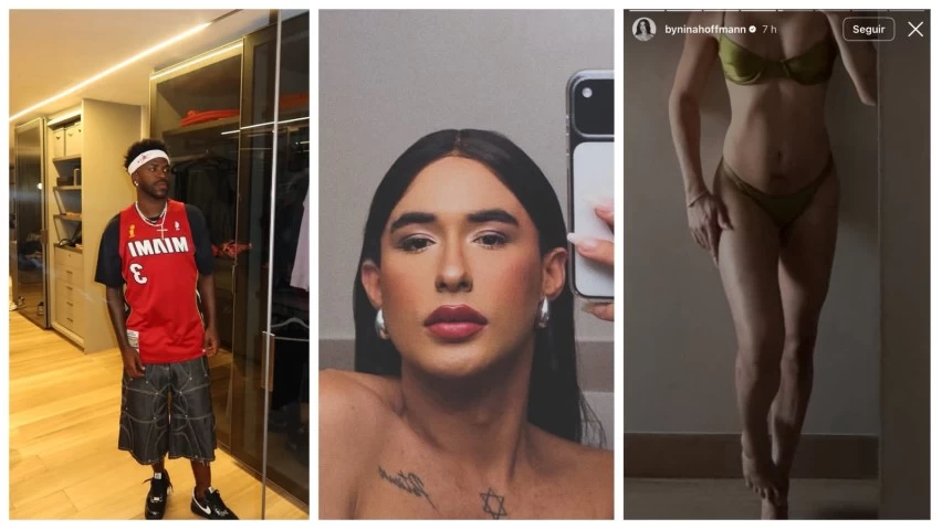 Vini Jr. é exposto por atriz trans após reagir a foto de biquíni