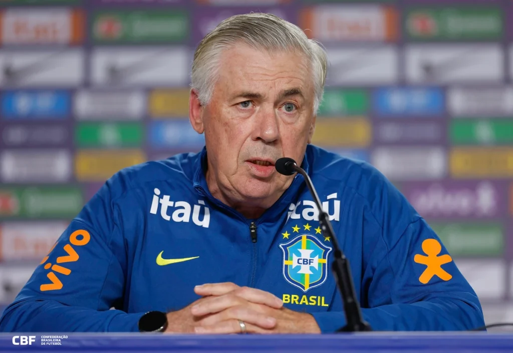 Ancelotti anuncia primeira convocação após a Copa de 2026