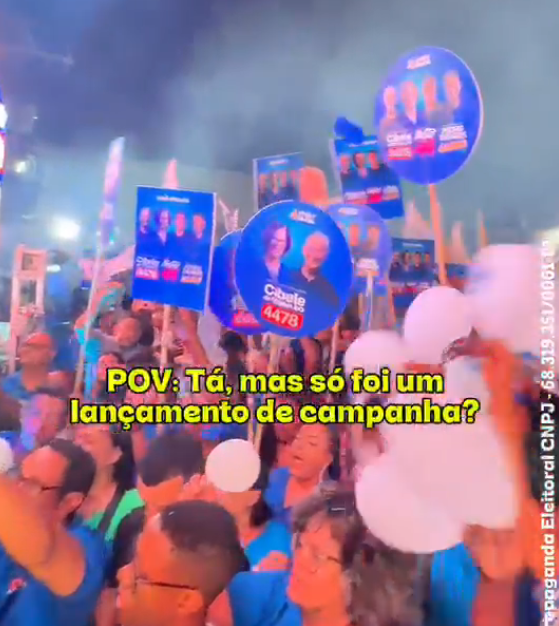 Lançamento de campanha de Cibele de Teobaldo une apoiadores e mostra força em Lauro de Freitas -