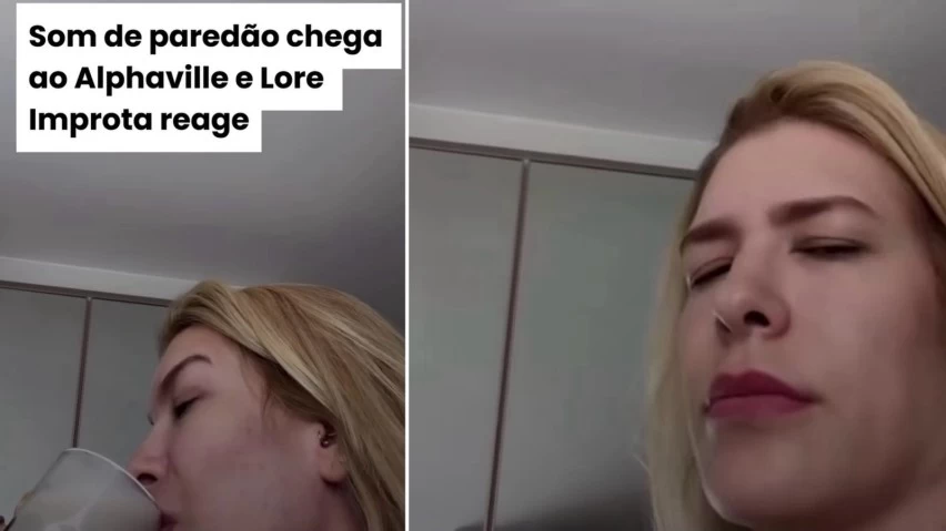 Som de paredão chega ao Alphaville e Lore Improta brinca nas redes: “Comunidade tá em festa”