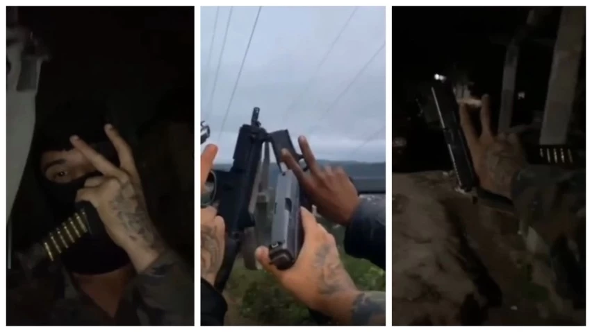 TIROS E MAIS TIROS! CV do Nordeste de Amaralina invade cidade de Gandu