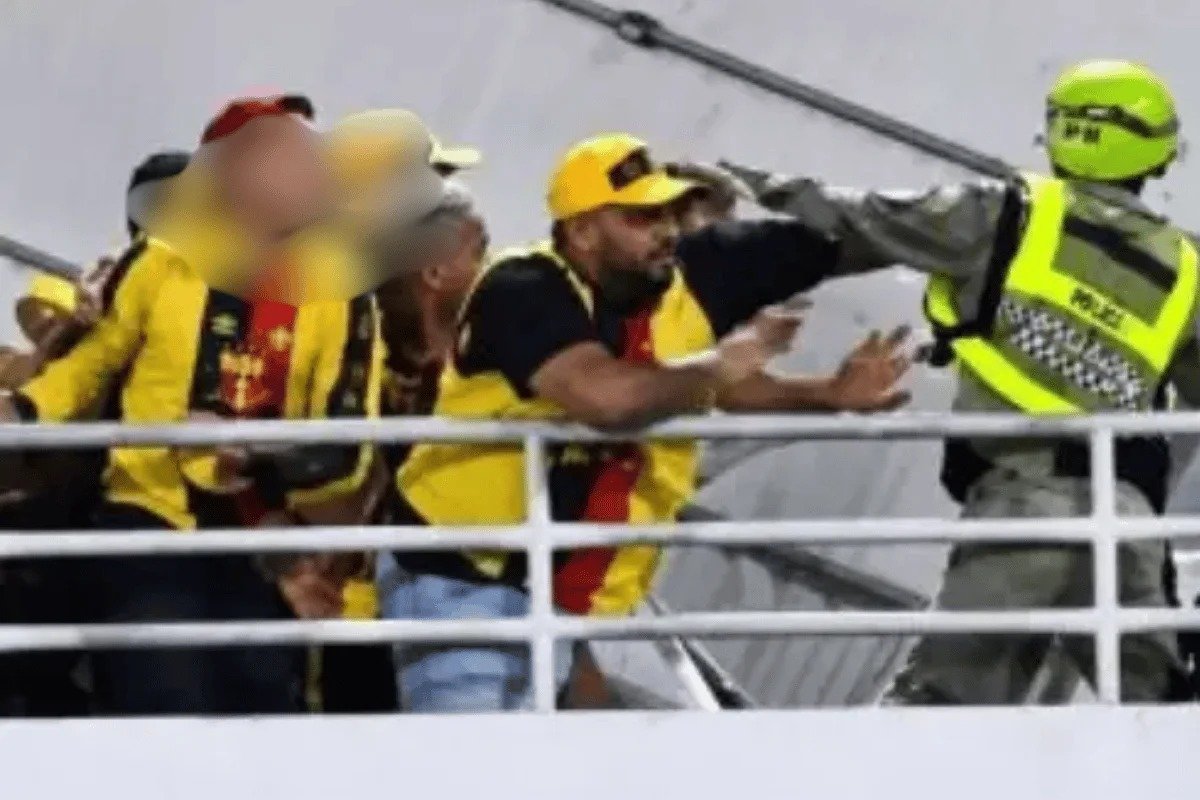 Torcedor do Leão é preso depois de agredir policial