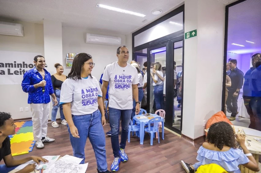 Bruno Reis inaugura Centro Cultural Novo Mané Dendê com espaço para cultura, formação e oportunidades