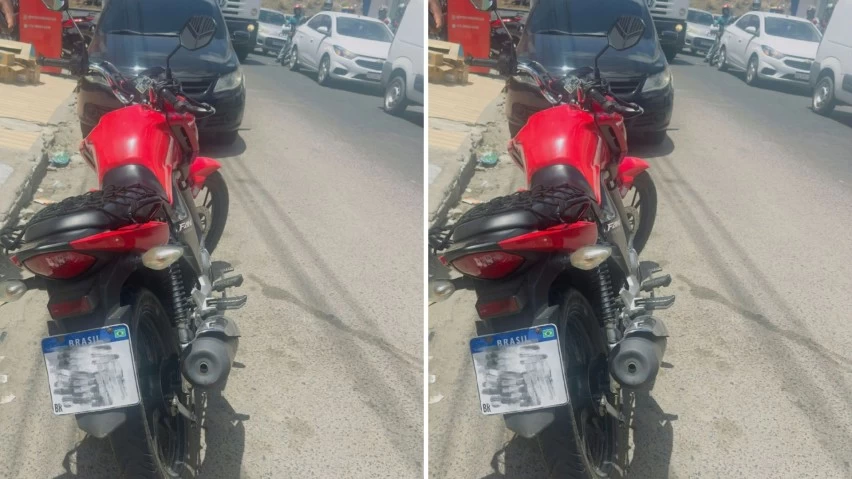 NA CADEIA! Suspeito é preso após tentar roubar moto de motorista de aplicativo em Feira de Santana