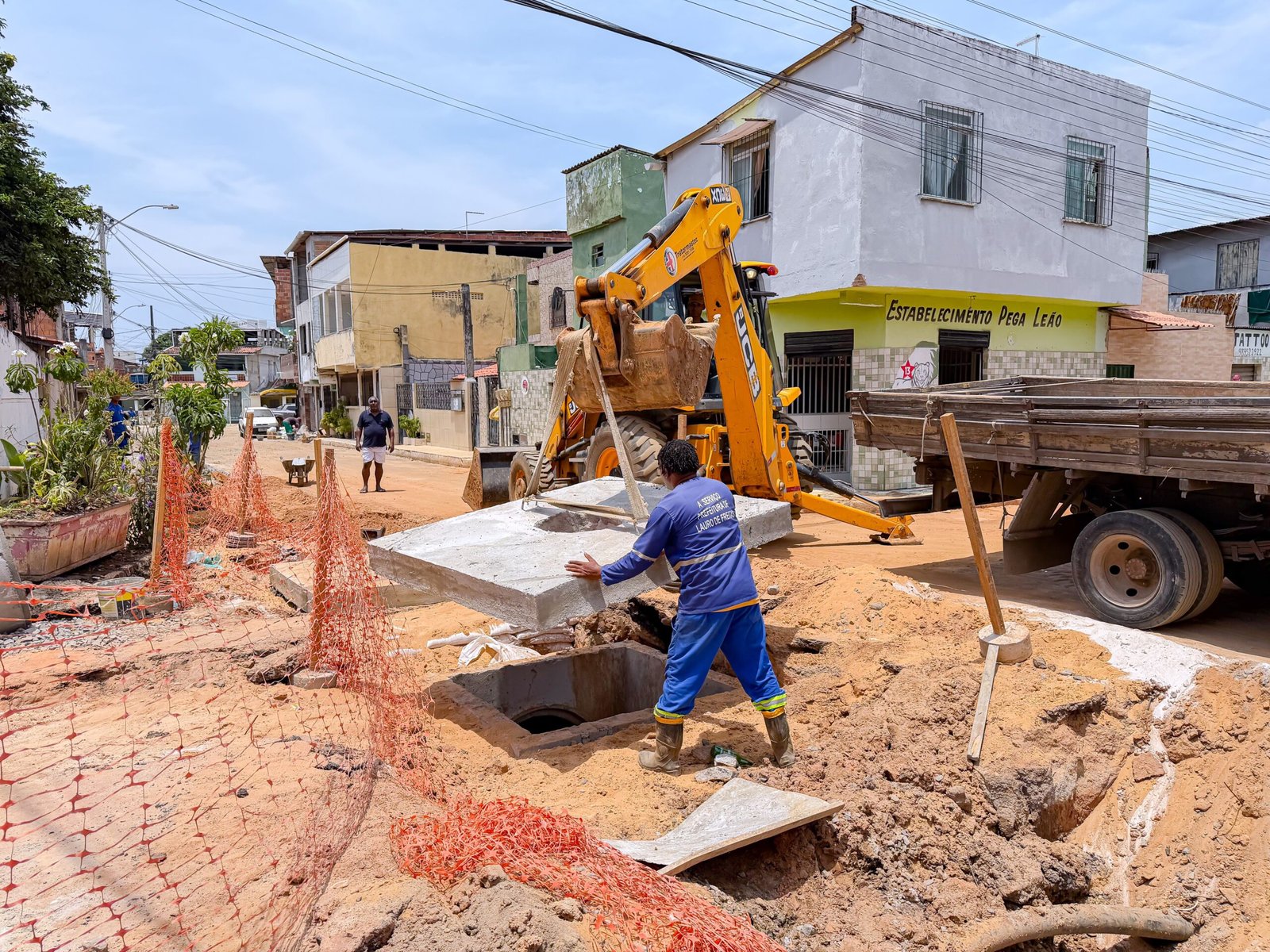  Obra de micro e macrodrenagem em Itinga alcança 52% de execução -