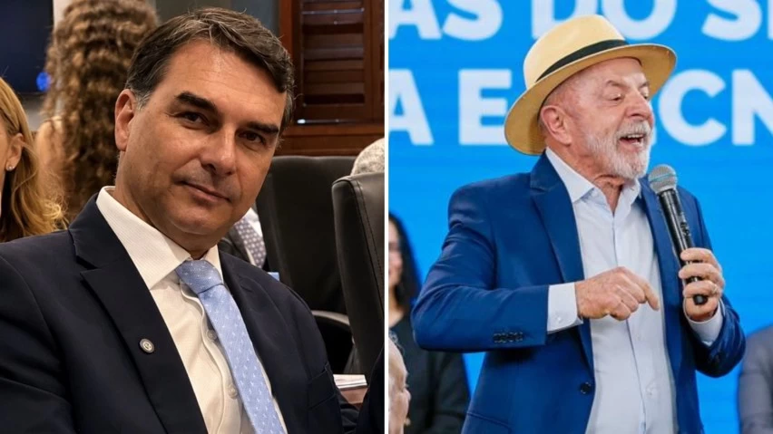 Pesquisa que acertou resultado do primeiro turno mostra Flávio Bolsonaro com 50% e Lula 45%