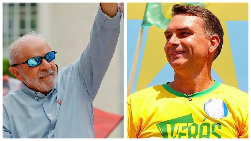 Primeiro debate entre Lula e Flávio Bolsonaro acontece hoje na Band; veja horário