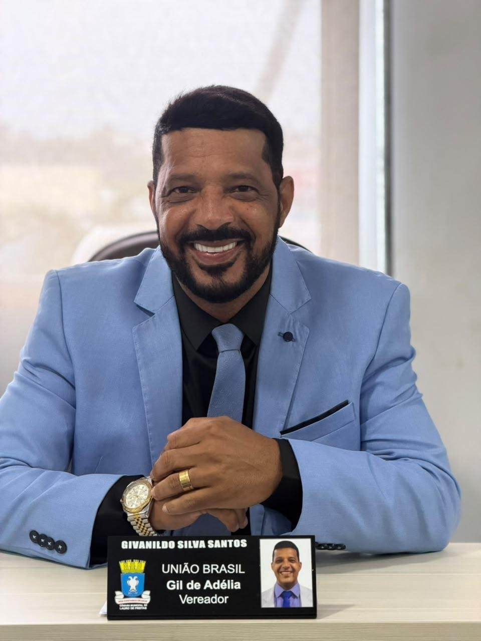 Propostas de Gil de Adélia avançam na Câmara com foco em infraestrutura e saneamento básico -